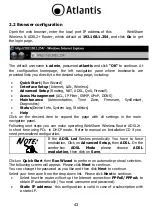 Preview for 43 page of Atlantis A02-RA111-WN Quick Start Manual