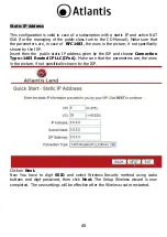 Preview for 45 page of Atlantis A02-RA111-WN Quick Start Manual