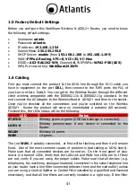 Preview for 41 page of Atlantis A02-RAU242-WN Quick Start Manual