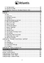 Preview for 4 page of Atlantis A03-OP1001-RC User Manual