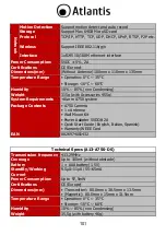 Preview for 101 page of Atlantis A13-A750G-AK User Manual