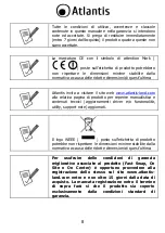 Предварительный просмотр 8 страницы Atlantis +CAM Manual