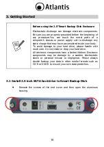 Preview for 10 page of Atlantis DISKMASTER HDE 103 User Manual