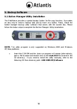 Preview for 18 page of Atlantis DISKMASTER HDE 103 User Manual