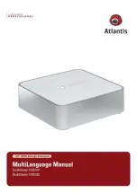 Предварительный просмотр 1 страницы Atlantis DiskMaster HDE104 Multilanguage Manual