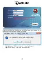 Предварительный просмотр 43 страницы Atlantis DiskMaster NAS G502D Quick Start Manual