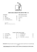 Preview for 1 page of Atlantis FX-NTRB Fitting Instructions