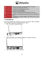 Предварительный просмотр 13 страницы Atlantis host power 1101rc User Manual