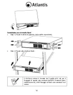 Предварительный просмотр 14 страницы Atlantis host power 1101rc User Manual