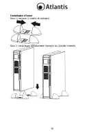 Предварительный просмотр 15 страницы Atlantis host power 1101rc User Manual