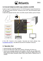 Предварительный просмотр 24 страницы Atlantis Hostpower 02 Series User Manual