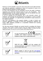 Предварительный просмотр 21 страницы Atlantis netcamera 802d Quick Start Manual