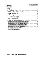 Preview for 4 page of Atlantis NetFly A02-AP1-W54 Quick Start Manual