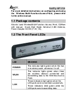 Preview for 5 page of Atlantis NetFly A02-AP1-W54 Quick Start Manual