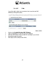 Preview for 41 page of Atlantis NetFly AP4 WN Manual