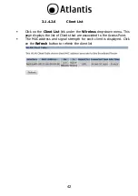 Preview for 42 page of Atlantis NetFly AP4 WN Manual