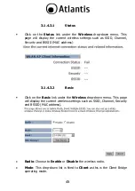 Preview for 45 page of Atlantis NetFly AP4 WN Manual