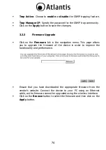 Предварительный просмотр 74 страницы Atlantis NetFly AP4 WN Manual