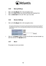 Preview for 76 page of Atlantis NetFly AP4 WN Manual