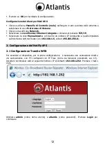 Предварительный просмотр 12 страницы Atlantis NetFly AP5 W300N Quick Start Manual