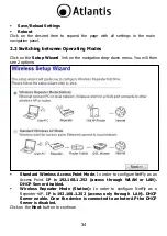 Preview for 34 page of Atlantis NetFly APS W300N Quick Start Manual