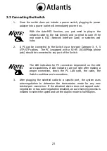 Preview for 21 page of Atlantis NetMaster F5P Instruction Manual