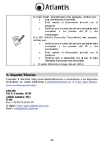 Preview for 43 page of Atlantis NetMaster G16 Multilanguage Manual