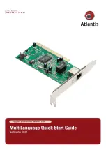 Atlantis NetMaster SG2 Quick Start Manual preview