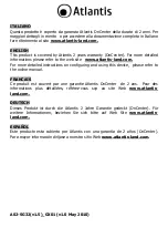 Preview for 2 page of Atlantis NetMaster SG2 Quick Start Manual