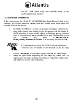 Preview for 20 page of Atlantis NetMaster SG2 Quick Start Manual