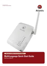 Предварительный просмотр 1 страницы Atlantis NetPower 303 WN Quick Start Manual