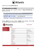 Preview for 20 page of Atlantis NetPower 303 WN Quick Start Manual