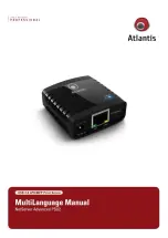 Preview for 1 page of Atlantis NetServer Advanced User Manual