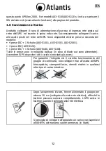 Предварительный просмотр 12 страницы Atlantis OnePower 1001 Manual