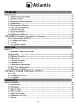 Preview for 3 page of Atlantis OnePower 1100X Manual Manual