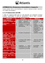 Preview for 18 page of Atlantis onepower 701 User Manual