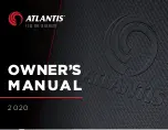 Atlantis P140 Owner'S Manual preview