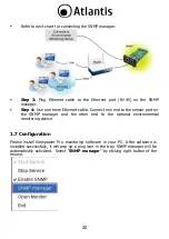 Предварительный просмотр 20 страницы Atlantis SNMP1 Quick Start Manual