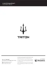 Preview for 12 page of Atlantis TRITON P009-X700 User Manual