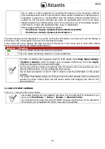 Preview for 44 page of Atlantis TX1600 Multilanguage Manual