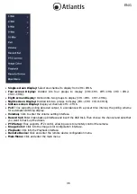 Preview for 46 page of Atlantis TX1600 Multilanguage Manual
