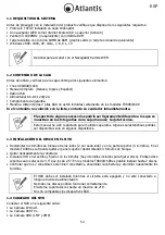 Preview for 53 page of Atlantis TX1600 Multilanguage Manual