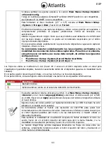 Preview for 63 page of Atlantis TX1600 Multilanguage Manual