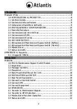 Preview for 3 page of Atlantis U power A03-PDUMBS-R Multilanguage Manual