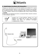 Предварительный просмотр 10 страницы Atlantis V.92 USB Manual