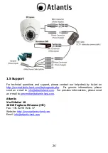 Preview for 24 page of Atlantis V700D-20W User Manual
