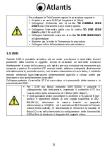 Preview for 12 page of Atlantis V800-45W Multilanguage Manual