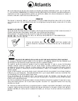 Preview for 3 page of Atlantis webrunner USB Quick Start Manual