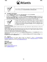 Preview for 10 page of Atlantis webrunner USB Quick Start Manual