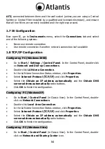 Preview for 54 page of Atlantis Webshare 341 Quick Start Manual